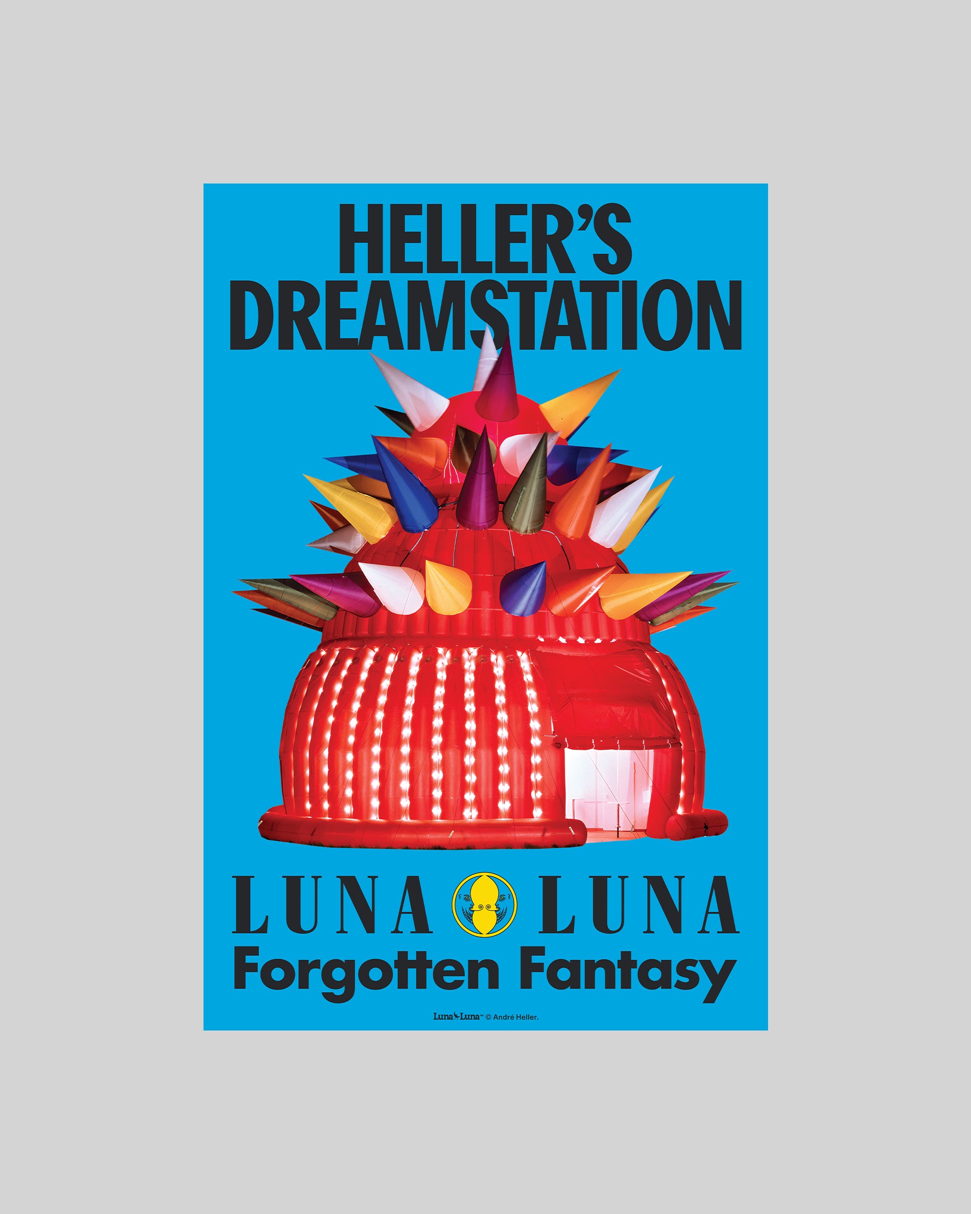 André Heller Forgotten Fantasy Poster