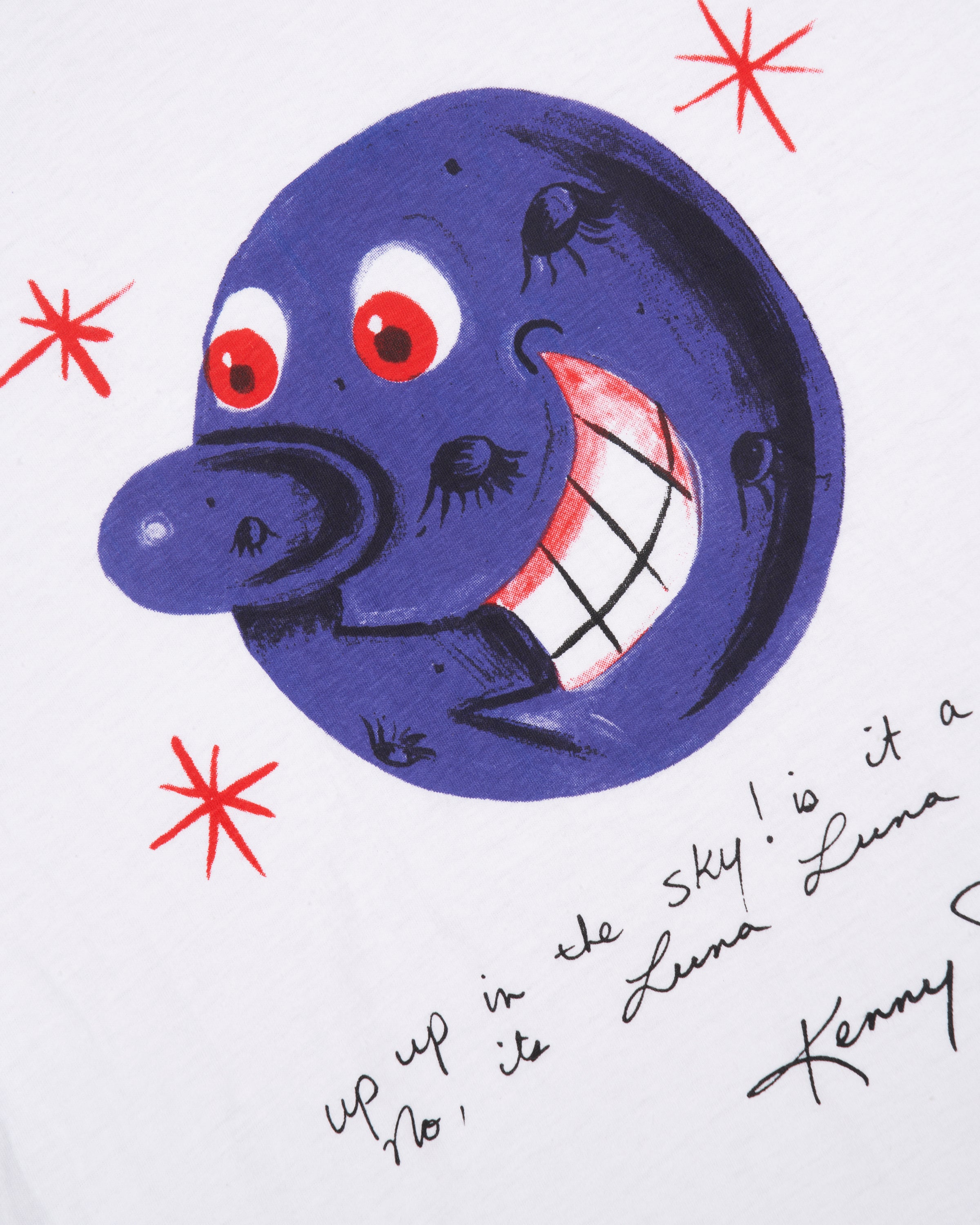 Archival Fitted Kenny Scharf T-Shirt close up