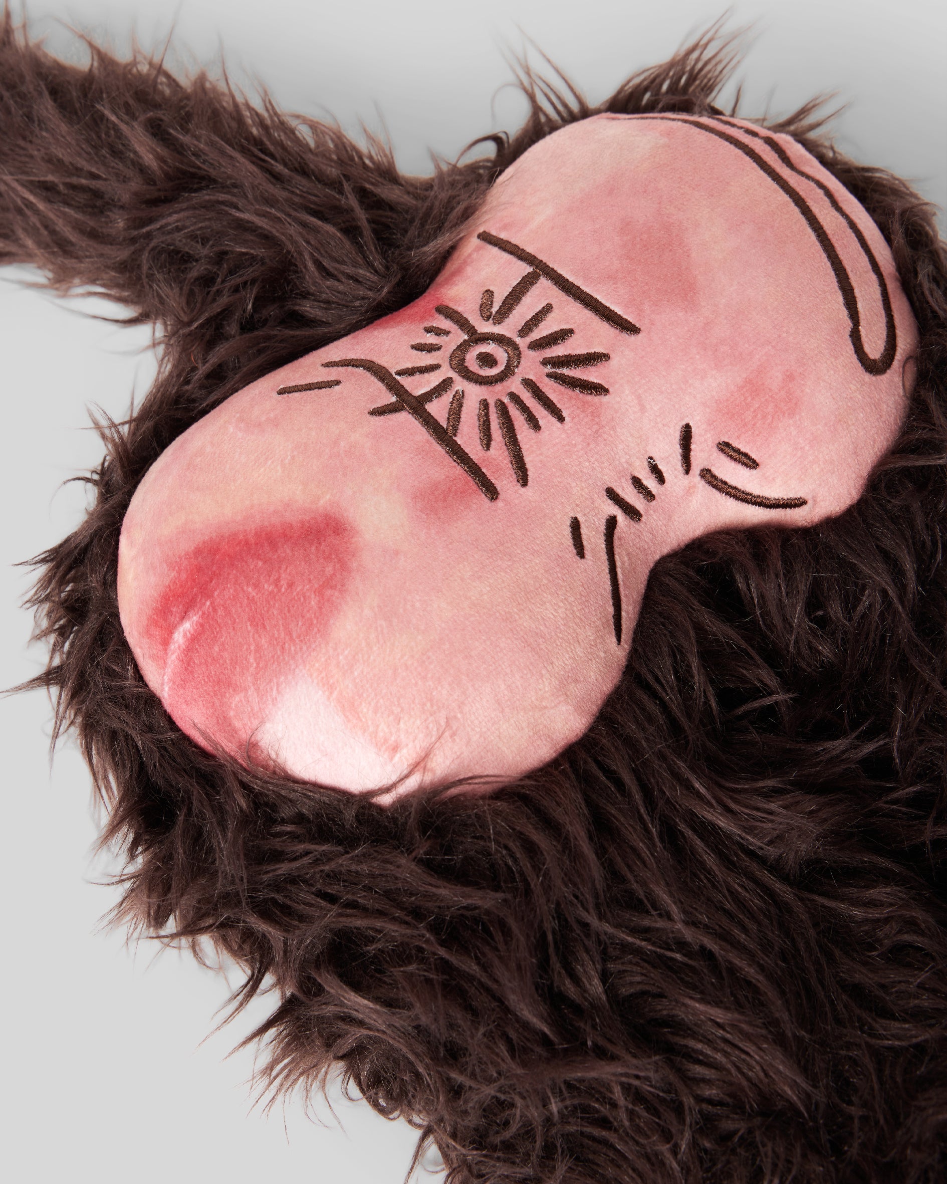 Basquiat Monkey Plush close up