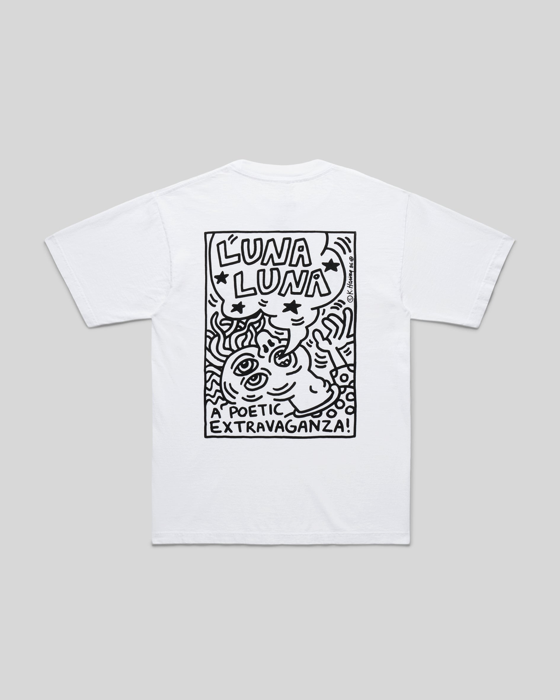 Haring Poetic Extravaganza T-Shirt White
