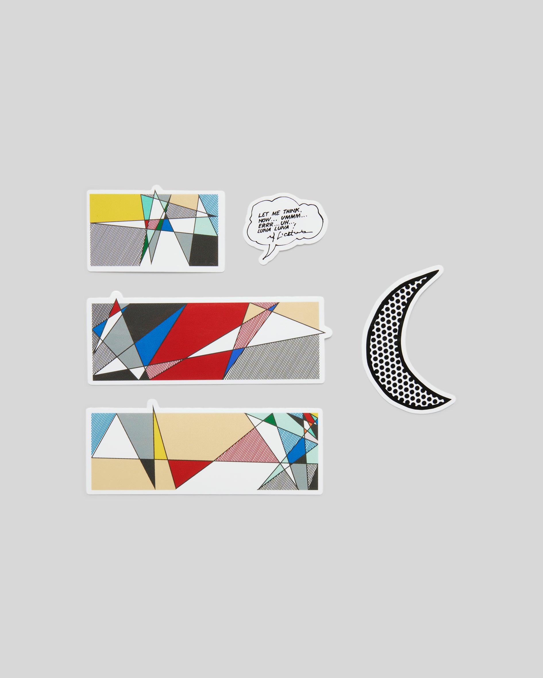 Lichtenstein Perfect/Imperfect Stickers