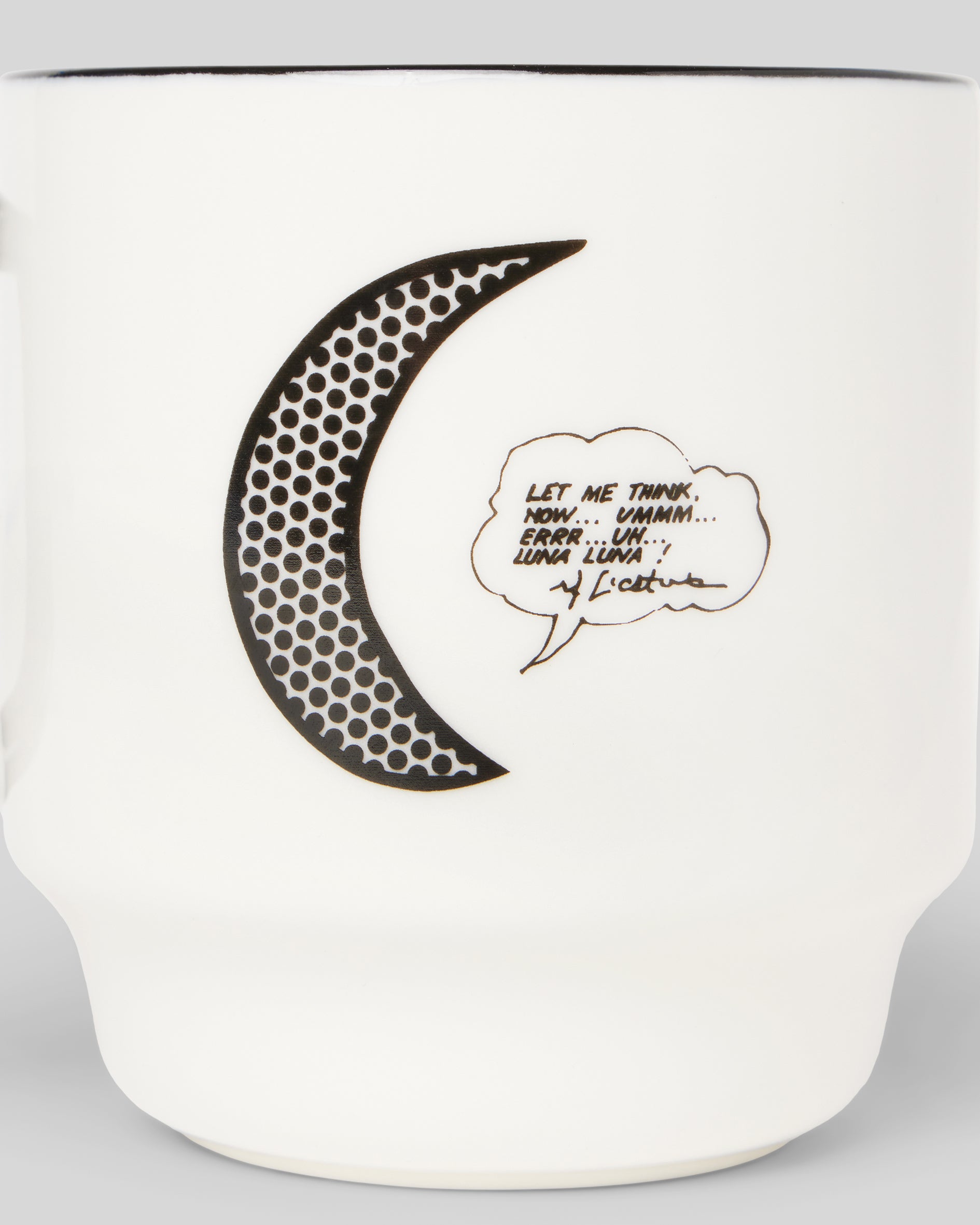 Lichtenstein Mug close up